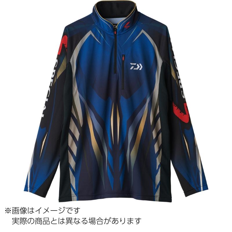美品 ダイワ DE-7022 スペシャルアイスドライロングスリーブシャツ XL ダイワ ウェア DE-7022 スペシャル アイスドライ ロングスリーブ