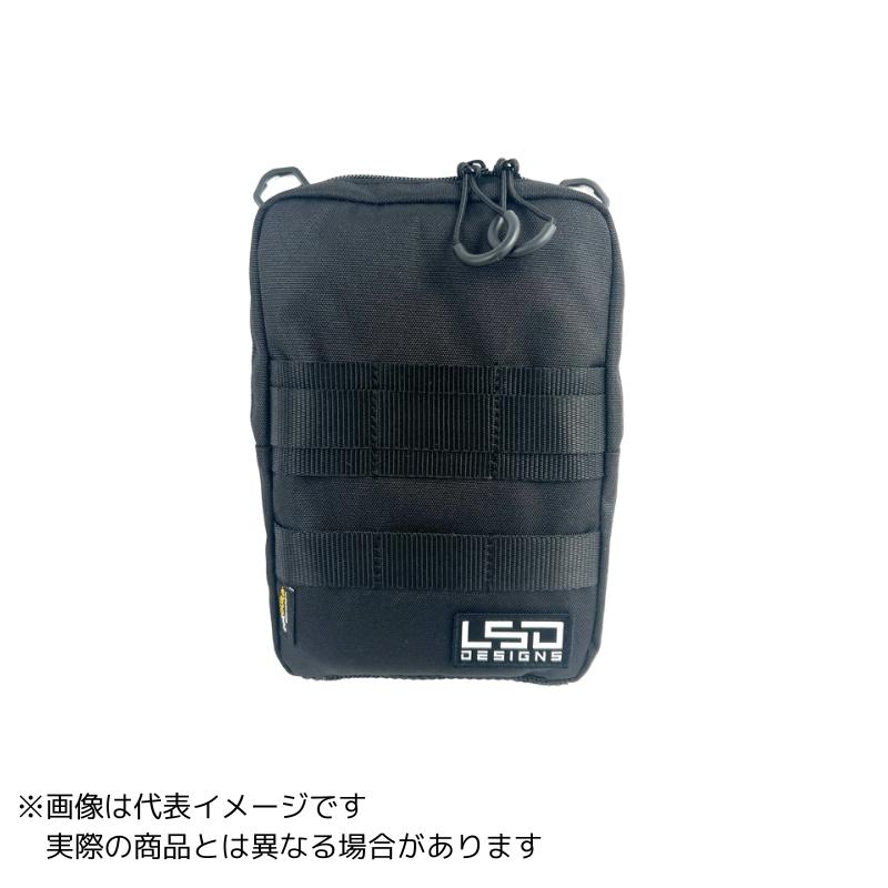 L.S.D. L.S.Dフィッシングサイドポーチ＃コーデュラブラック【中型商品