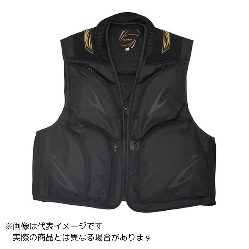 エクセルFP-5181鮎ベストブラック×#ブラック#LL【大型商品120