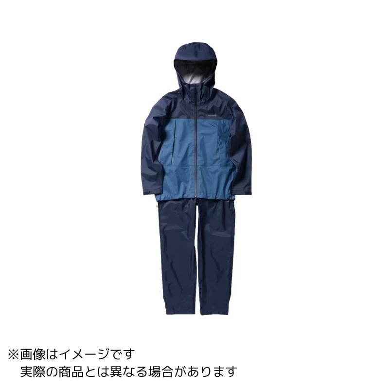 シマノ  RA-047X 3レイヤー レインスーツ  M  ネイビーブルー シマノ（SHIMANO） RA-047X 3レイヤー レインスーツ ＃ネイビーブルー