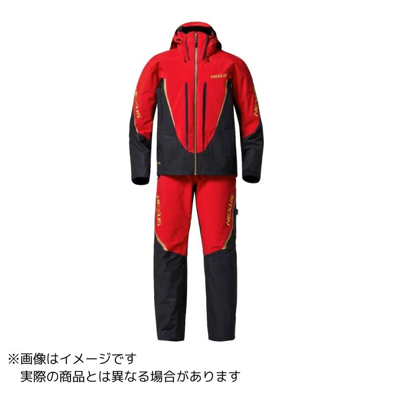 シマノ RA-101X ネクサス ゴアテックス レインスーツ レッド M シマノ RA-101X ネクサス ゴアテックス レインスーツ ＃レッド
