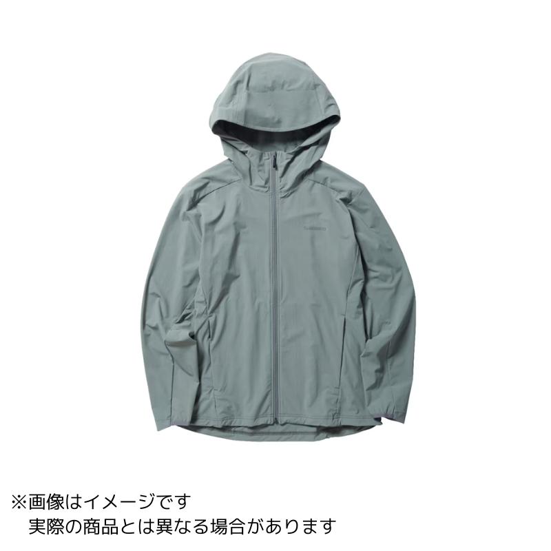 【現品限り】 シマノ ウェア テックフーディー L セージグリーン WJ-020W シマノ（SHIMANO） WJ-020W テックフーディー ＃セージグリーン ＃L
