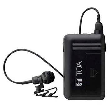 TOA 800MHz帯ワイヤレスメガホンマイクセット/ 代引不可 /ホイッスル音 