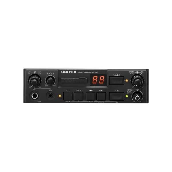 ユニペックス  SDレコーダー付車載システムセット12V 20W /代引不可/ NDS-202A+CK-231/15X2+LS-404の画像