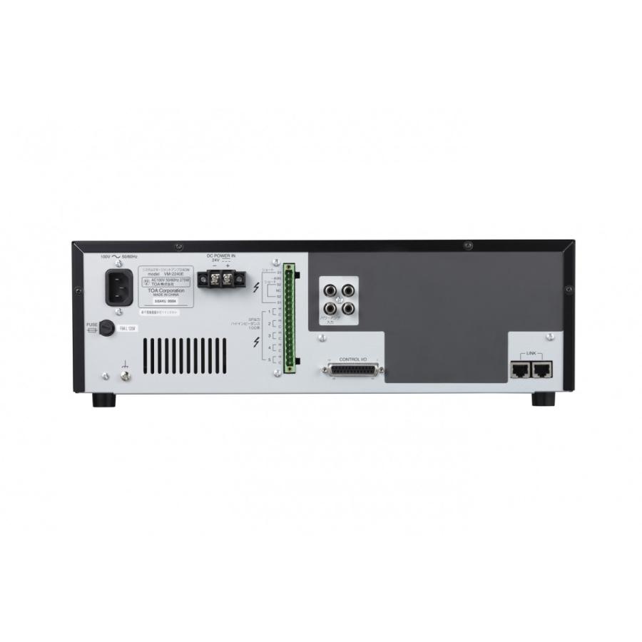 TOA システムマネージメント増設アンプ/ 24０W(代引不可) VM-2240Eの画像