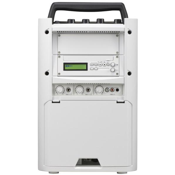 TOA ポータブルアンプ/シングル WA-2700CD+WM-1220X2+WM-1320+WTU-1720X2 TOA 800MHz帯ワイヤレス・ポータブルアンプ/シングル/CD付 WA-2700CD+