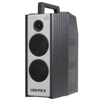 ユニペックス 300MHz帯防滴形ハイパワーワイヤレスアンプ/シングル/CD、SD・USB付  WA-371SU+WM-3400+WM-3100+SU-350の画像