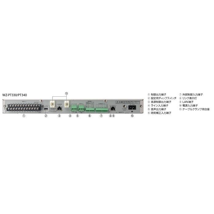 Panasonic プログラムチャイムユニット WZ-PT330 ※メーカー入荷日未定
