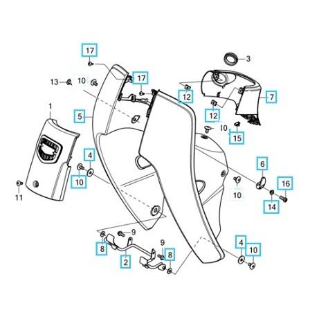 CB750F,CB900F,CB1100　ステイ　レッグシールド CB750F,CB900F,CB1100 ステイ レッグシールド 電装系 / パステルロード