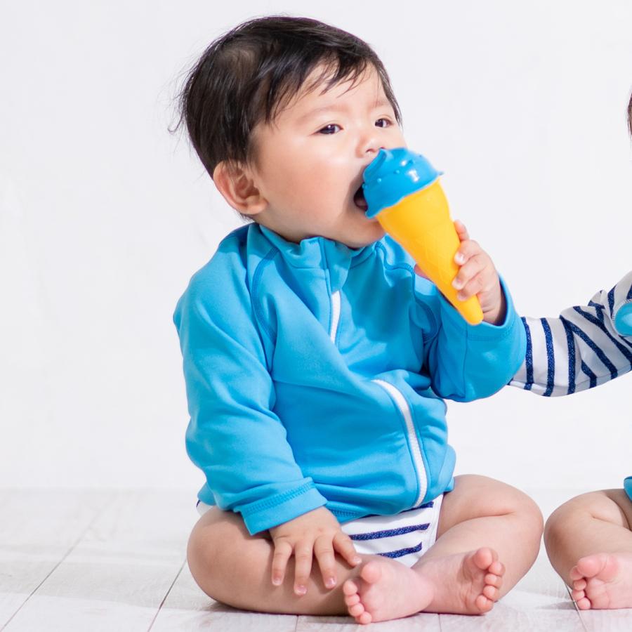 ベビー ラッシュガード 長袖 日本製 赤ちゃん 水着 ベビー水着 80cm90cm100cm Ns0001 0005 ヨコロン 通販 Yahoo ショッピング