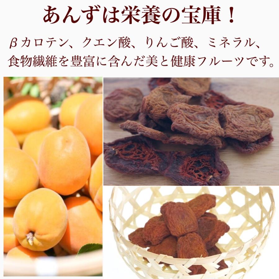 天日干しあんず 100g」 あんず ドライフルーツ 長野県産 干しあんず