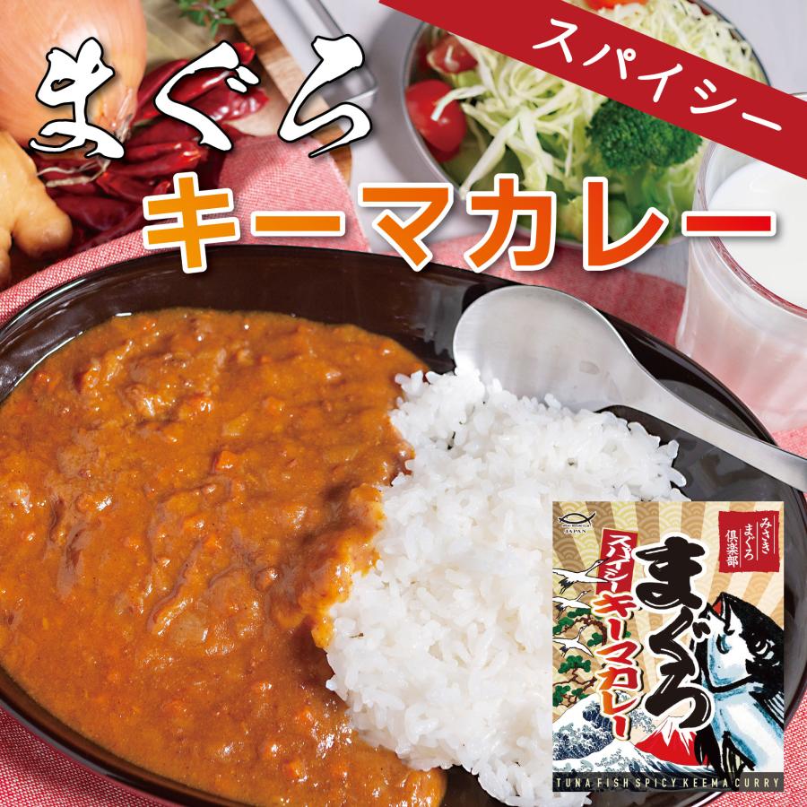 みさきまぐろ倶楽部スパイシーキーマカレー 200g : よこすかみやげ