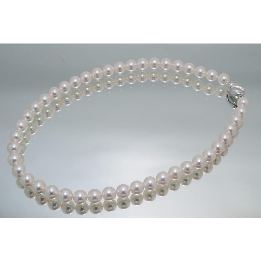 オーロラ天女真珠ネックレス&イヤリング9-9.5mm