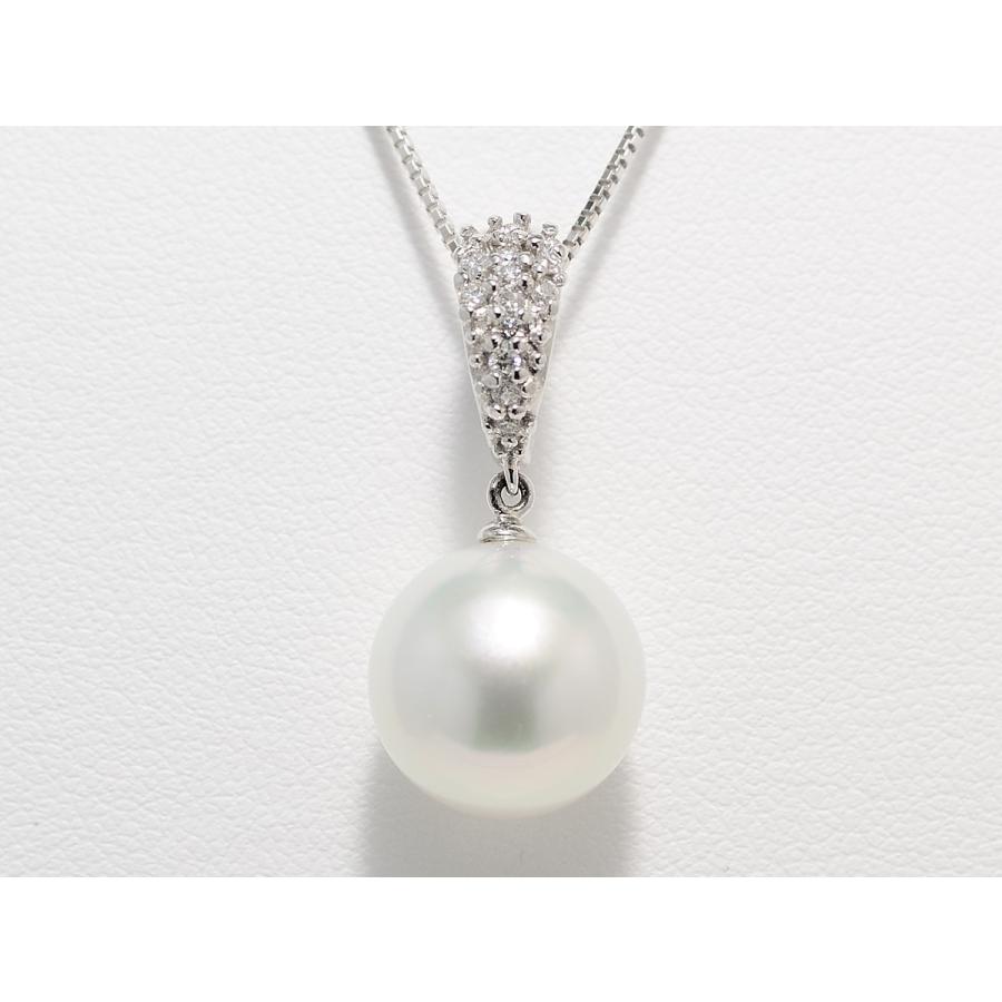 パールペンダント 南洋真珠  白蝶真珠 ペンダント 12mm クリッカー兼用 | 