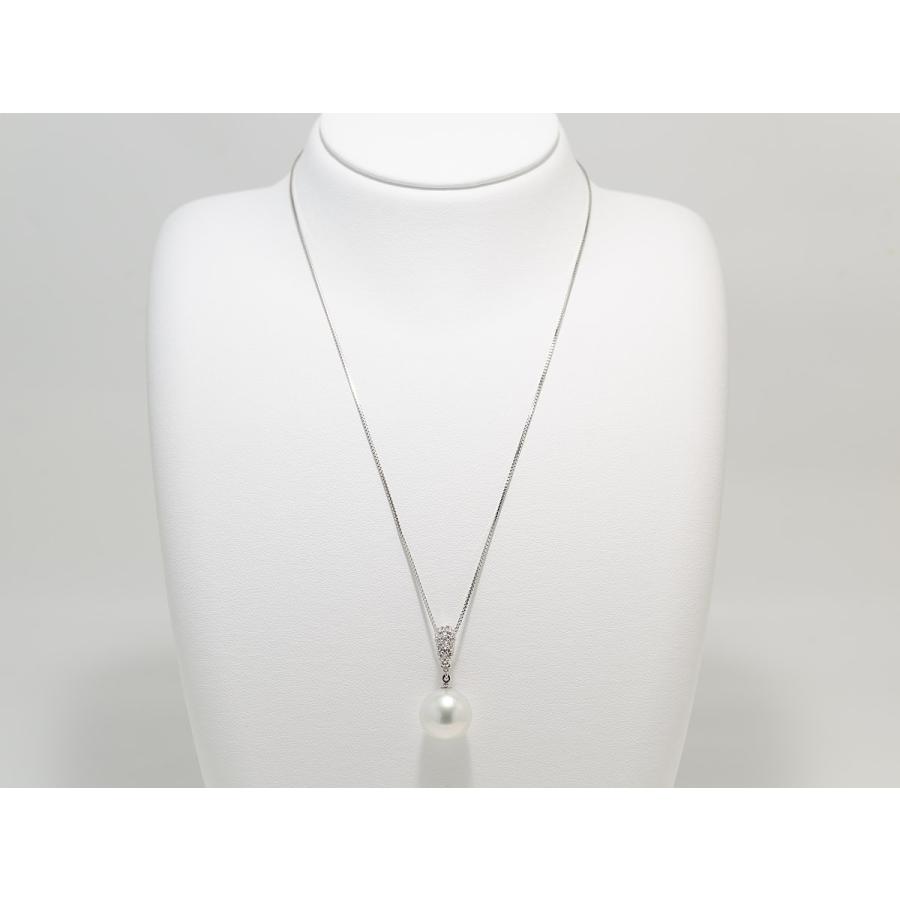 パールペンダント 南洋真珠  白蝶真珠 ペンダント 12mm クリッカー兼用 |  | 01