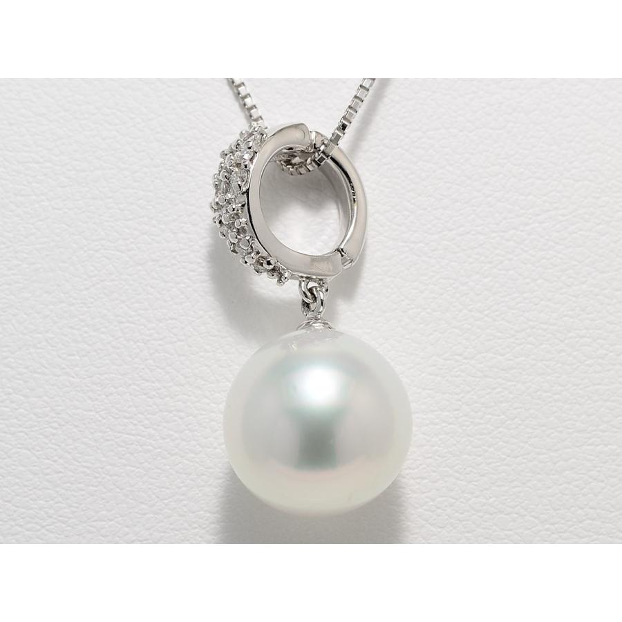パールペンダント 南洋真珠  白蝶真珠 ペンダント 12mm クリッカー兼用 |  | 02