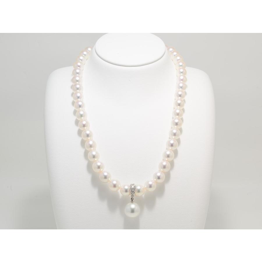 パールペンダント 南洋真珠  白蝶真珠 ペンダント 12mm クリッカー兼用 |  | 03