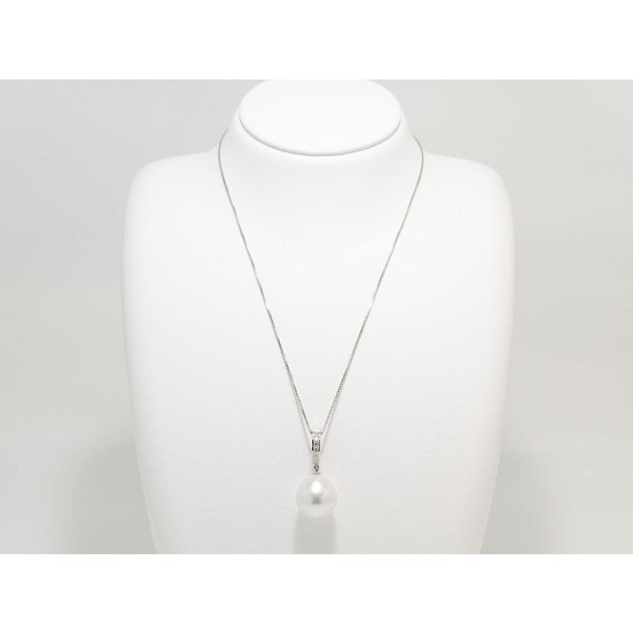 パールペンダント 南洋真珠  白蝶真珠 ペンダント 14.5mmUP クリッカー兼用 ドロップ型 |  | 01