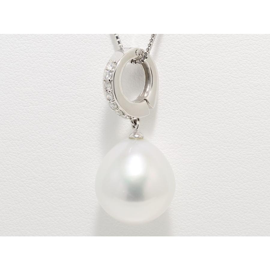 パールペンダント 南洋真珠  白蝶真珠 ペンダント 14.5mmUP クリッカー兼用 ドロップ型 |  | 02