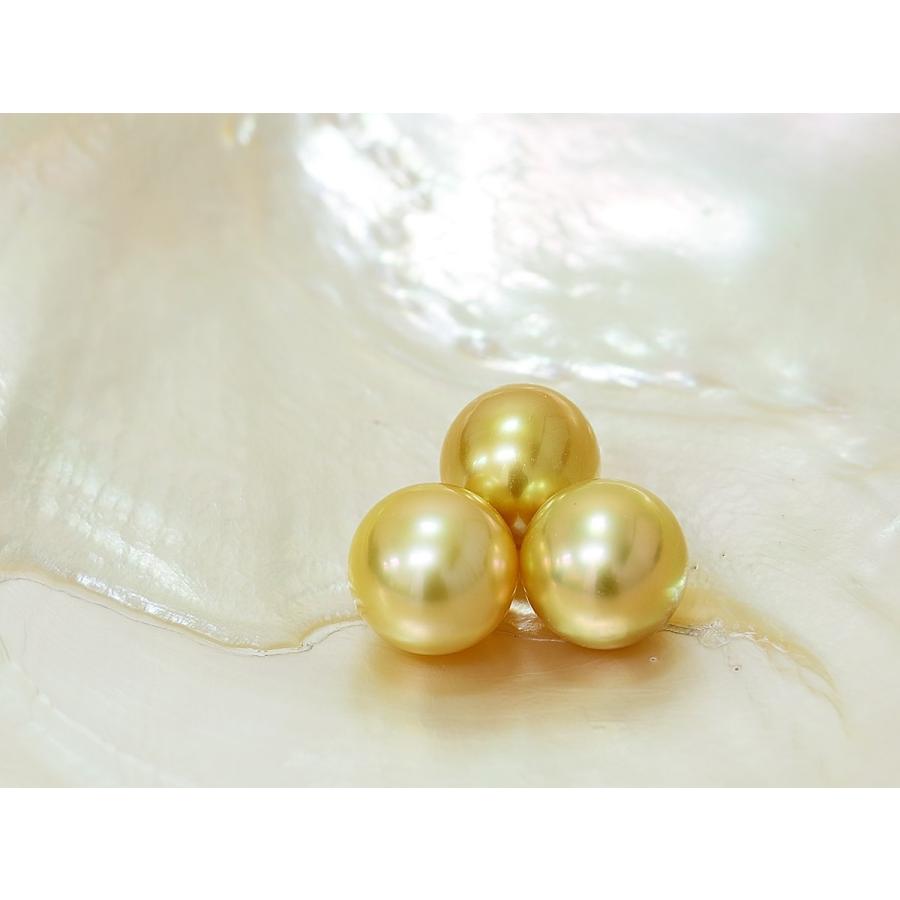 ナチュラル白蝶真珠 ゴールデンパール