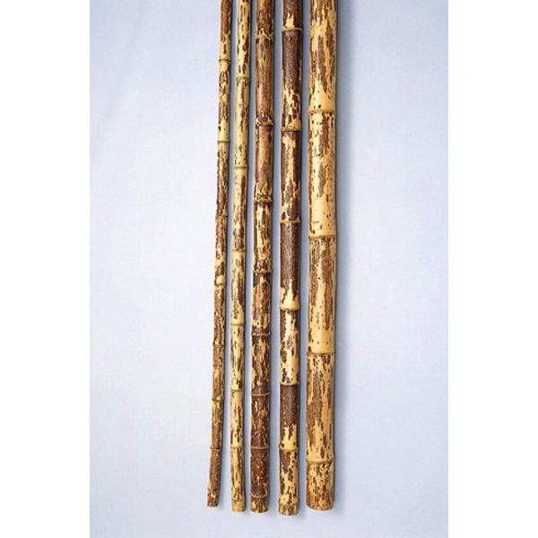 紋竹(淡竹) 浸漬防虫品長さ4,000mm*径Φ75~81mm