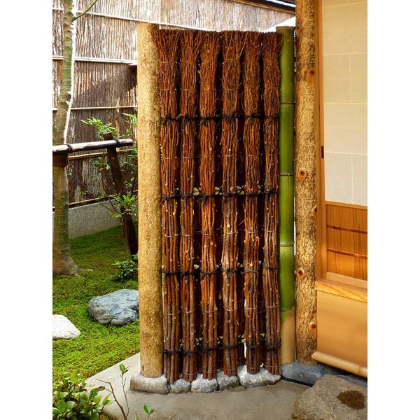 黒文字松明袖垣　高さ1，670mm*幅606mm_1