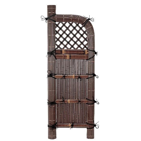 人工竹垣フェンス 目隠し タケヒロ産業 GARYU竹垣ユニット 縦みす垣用