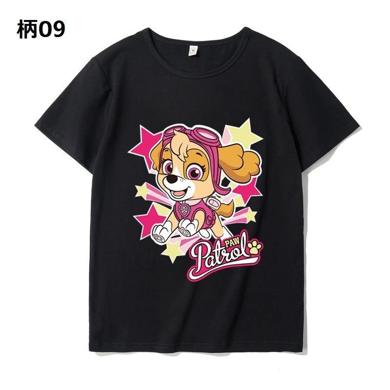 パウパトロール Paw Patrol Tシャツ キッズ トレーナー 半袖 丸首 子供服 親子ペア 夏 インナー 男の子 女の子 家族 ギフト 姉妹服｜yokotasyouten｜19