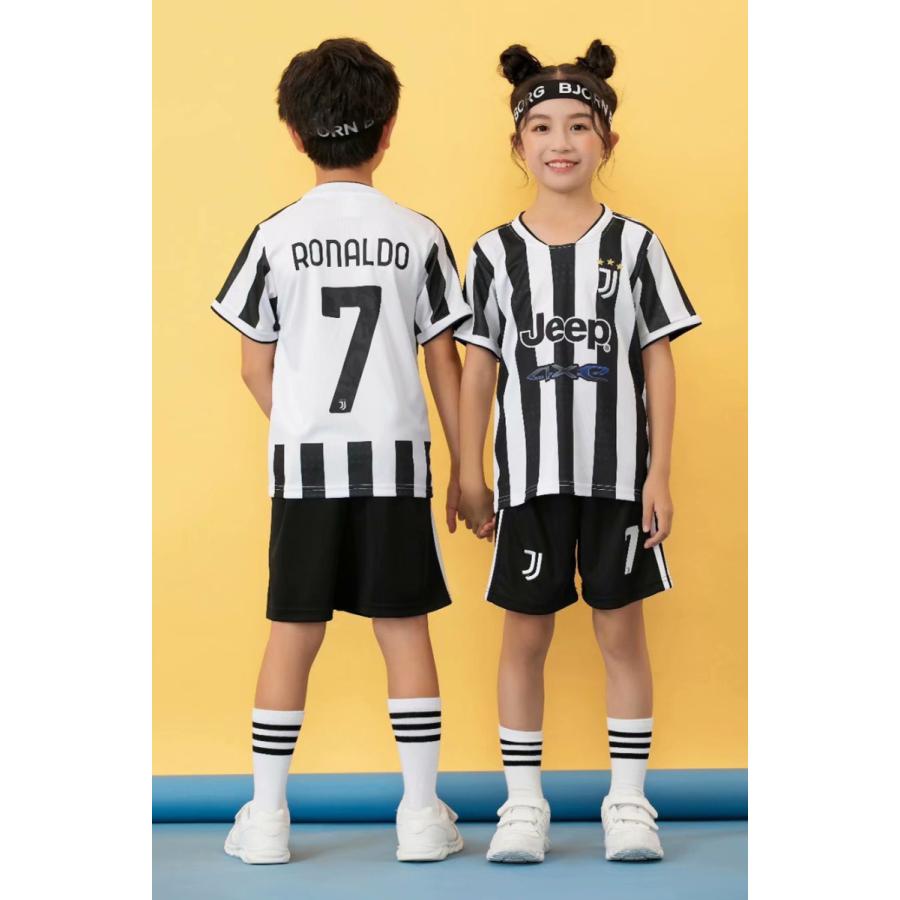 30 ユベントス 7 21 22年 ホーム 上下着 子供用 半袖 ノーブランド品のレプリカサッカーユニフォーム 30t 横山スポーツ用品店 通販 Yahoo ショッピング
