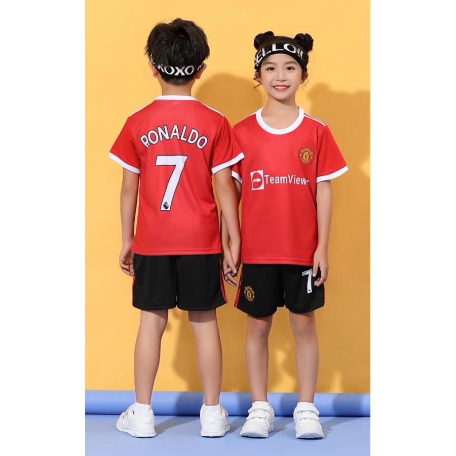 86 Off 7329 マンチェスターユナイテッド 21 22年 ホーム 7 Ronaldo 上下着 子供用 半袖 レプリカ サッカーユニフォーム Originaljustturkey Com
