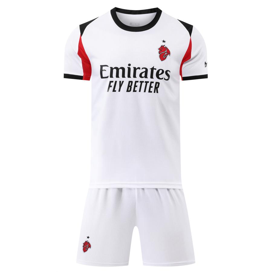 A21 サッカーユニフォーム ACミラン 2025-2026年 アウェイ 大人用 子供