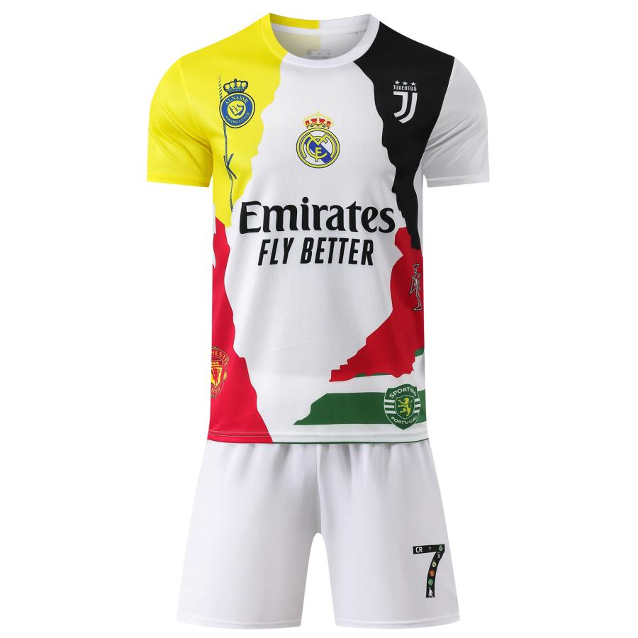 A59 レアルマドリードユベントスロナウド記念ユニフォーム＃7サッカー