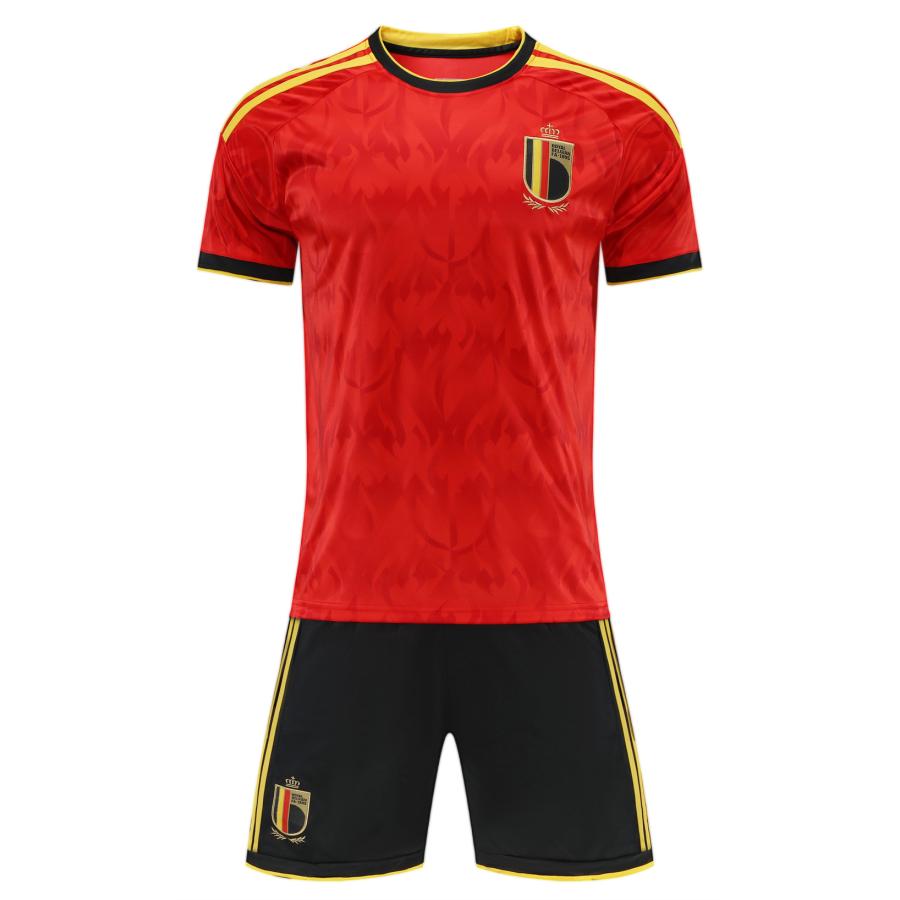 A87 ベルギー代表 サッカーユニフォーム 2025-2026年ホーム 大人用