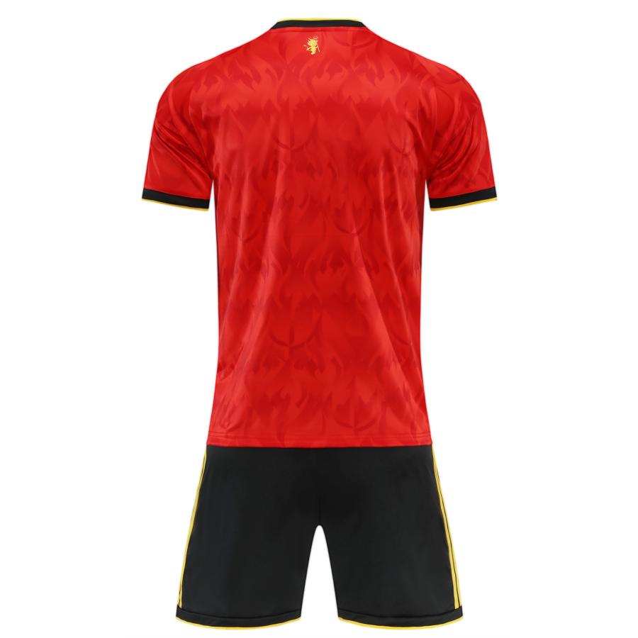 A87 ベルギー代表 サッカーユニフォーム 2025-2026年ホーム 大人用