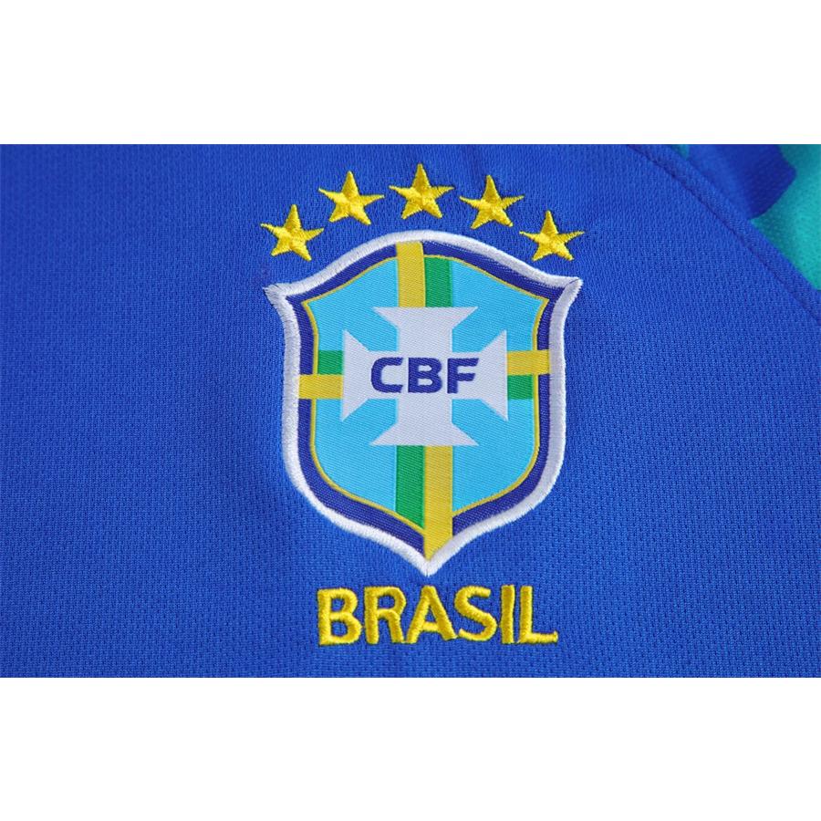 ブラジル代表 サッカーユニフォーム2022-2023年　アウェイ  子供用  半袖　上下着 レプリカ番号個人名は自由にカスタマイズできます B74｜yokoyama-store｜09