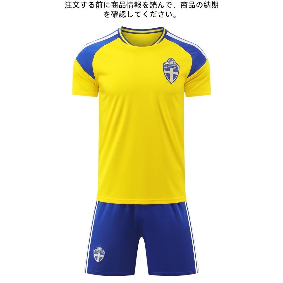 B63 スウェーデン代表サッカーユニフォーム 2026-2030年ホーム 大人用