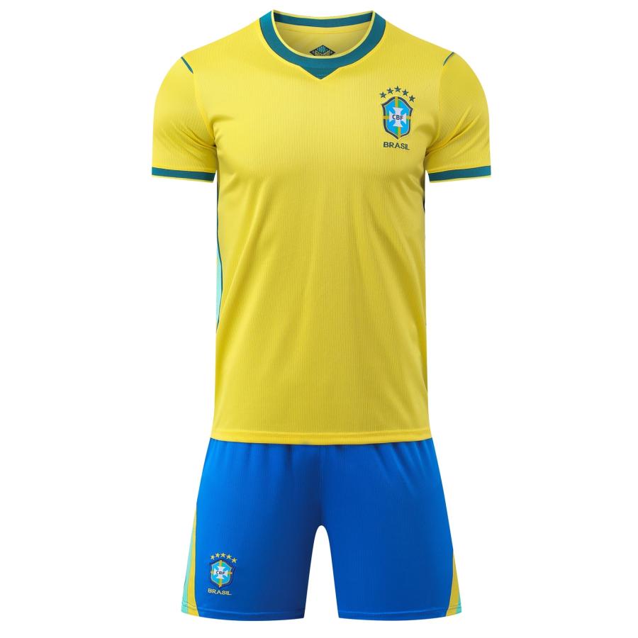 B73 ブラジル代表 サッカーユニフォーム 2026-2030年 ホーム 大人用