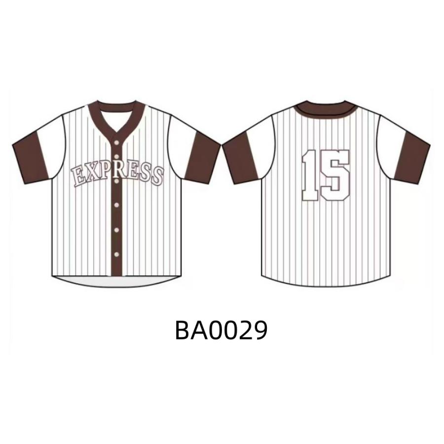 BJ029カスタムオーダー昇華野球ユニフォーム カスタムユニフォーム