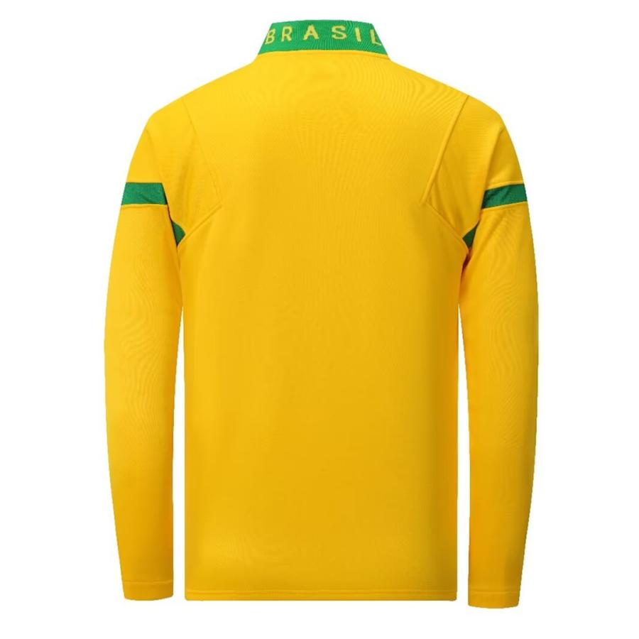D31 ブラジル代表 長袖 上下着 大人用, 子供用 練習サッカー