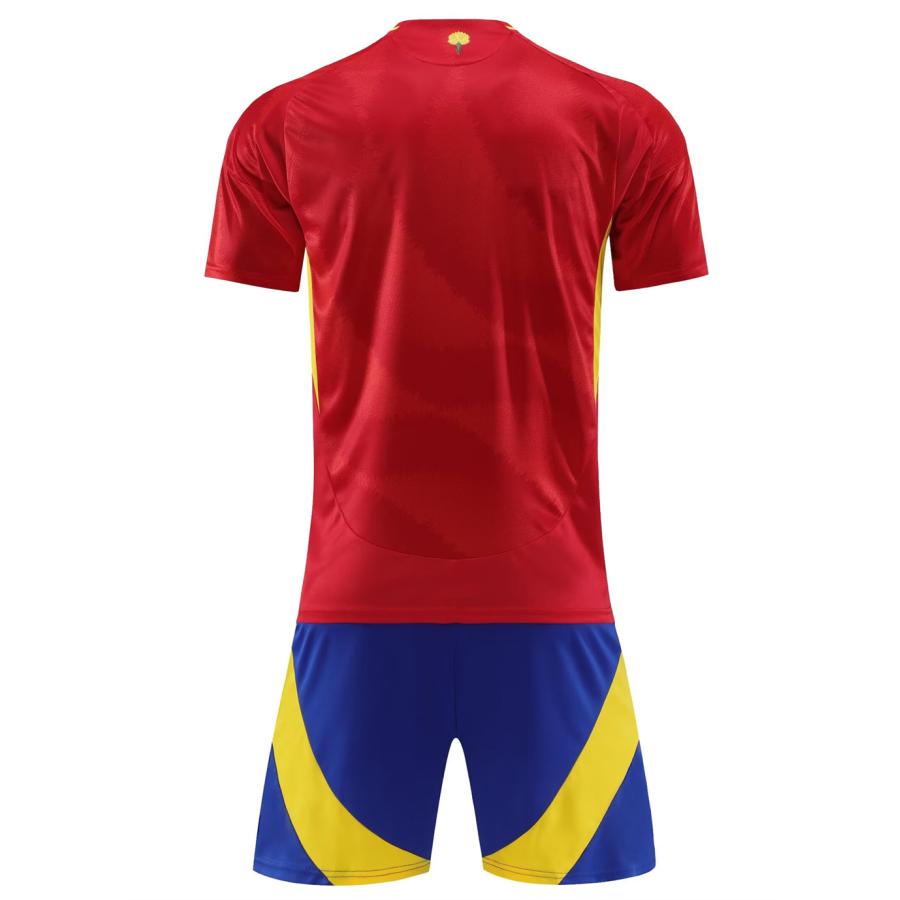 H83 スペイン代表サッカーユニフォーム 2024-2026年ホーム 大人用 子供