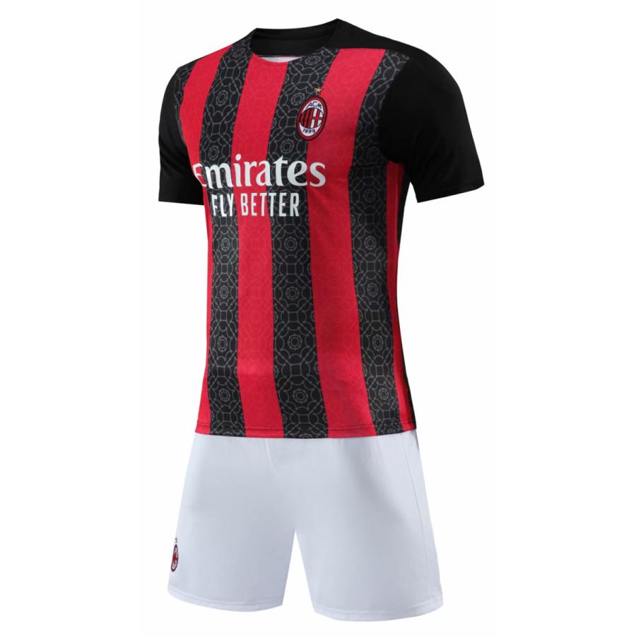 A04 Acミラン 21年 ホーム 上下着 大人用 子供用半袖 ノーブランド品のレプリカサッカーユニフォーム Sw17h 横山スポーツ用品店 通販 Yahoo ショッピング