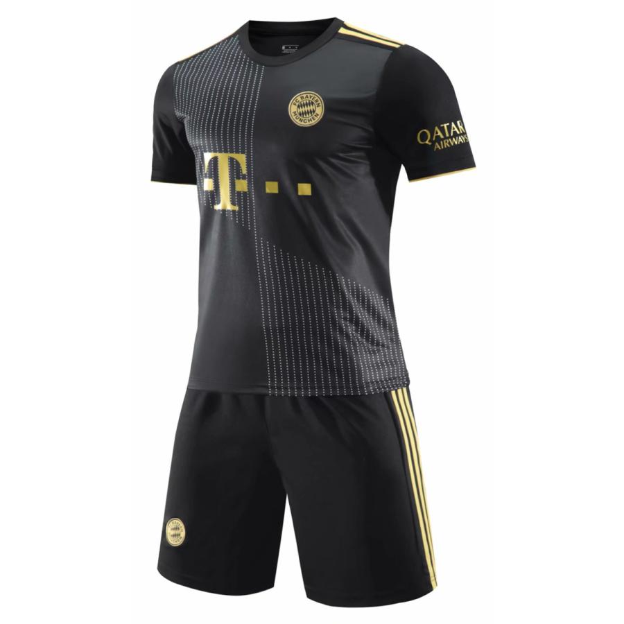 Y16 バイエルン 21 22年 アウェイ 上下着 子供用 半袖 ノーブランド品のレプリカサッカーユニフォーム Y080 横山スポーツ用品店 通販 Yahoo ショッピング