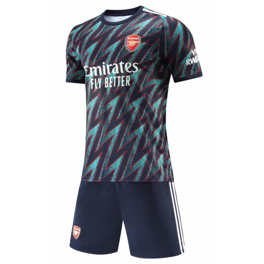Y49 アーセナル 21 22年 アウェイ2 上下着 子供用 半袖 レプリカサッカーユニフォーム番号個人名は自由にカスタマイズできます Y400 横山スポーツ用品店 通販 Yahoo ショッピング