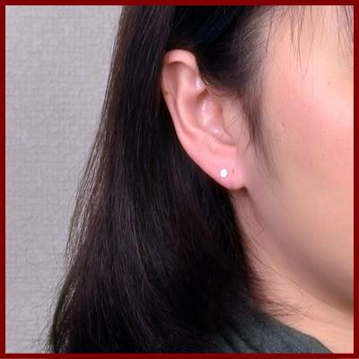 エントリーでP5倍 K18天然ロイヤルブルームーンストーンピアス