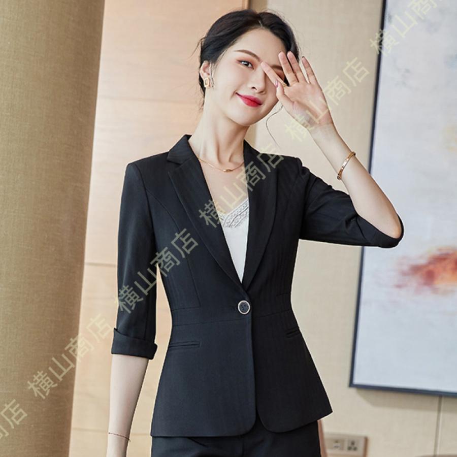 スーツ ジャケット レディース テーラードジャケット 大きいサイズ ファッション カジュアル おしゃれ コート 着痩せ 春 夏 秋 ビジネス 通勤 フォーマル 8tr N2d 11k4 横山商店 通販 Yahoo ショッピング