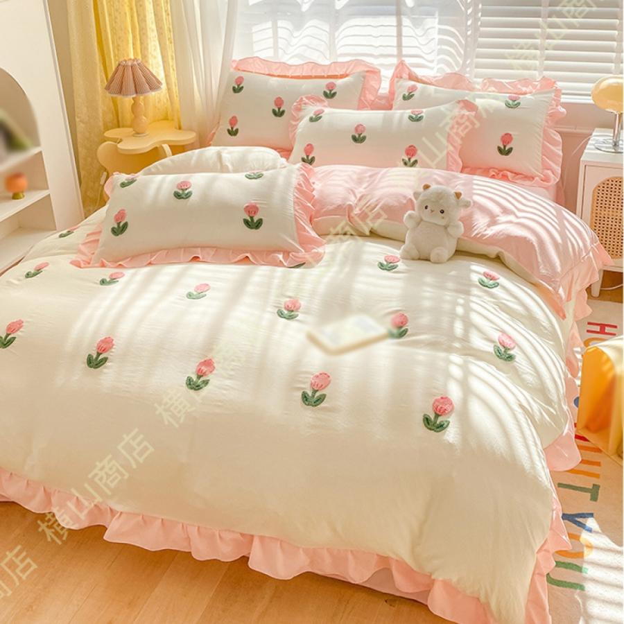 布団カバー 3点セット 4点セット シングル 韓国風 韓国インテリア