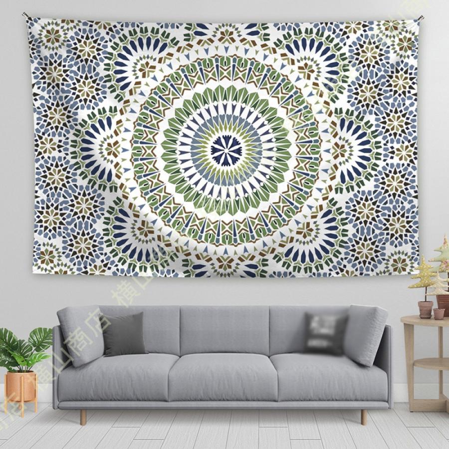 壁掛けタペストリー インド曼荼羅タペストリー インド ボヘミアン風 飾り付け 大判タペストリー インテリア 壁面装飾 プリント 布ポスター  ウォールアート :k33-h8f-RM3DD88:横山商店 - 通販 - Yahoo!ショッピング