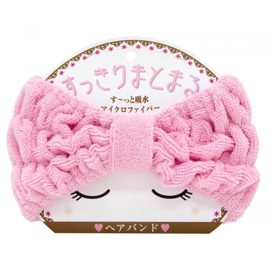 すっきりまとまる ヘアバンド ピンク 水回りマットの専門店 ヨコズナ 通販 Yahoo ショッピング