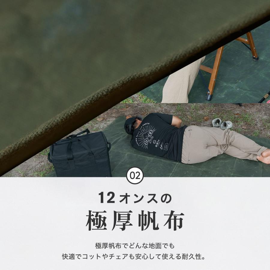 ZEN Camps グランドシート テントシート 194cm*136cm 撥水 防水 ZEN Camps グランドシート テントシート 194cm*136cm 撥水 防水
