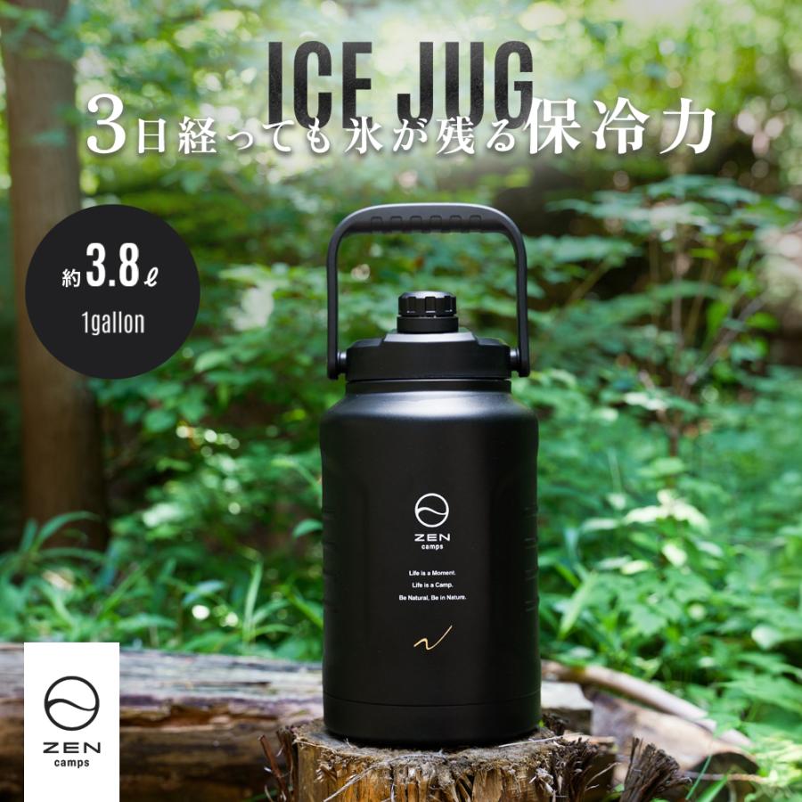 ZEN Camps アイスジャグ アイスコンテナ サーモジャグ 1ガロン 保冷